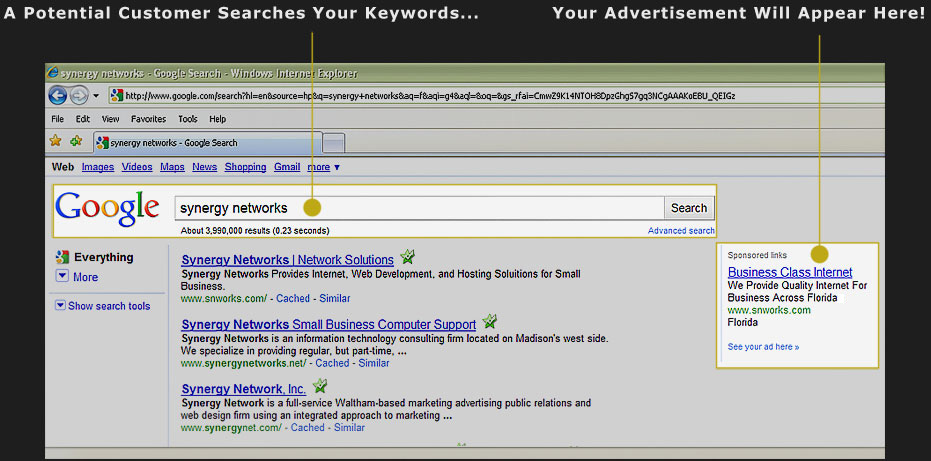 Google Advertising and web marketing
